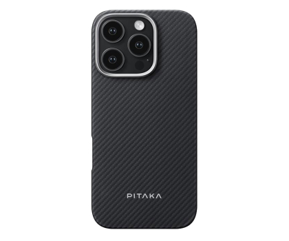 Etui / obudowa na smartfona PITAKA Ultra-Slim Case Black/Grey Twill iPhone 16 Pro Max